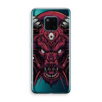 Hell Hound and Serpents: Huawei Mate 20 Pro Transparant Hoesje