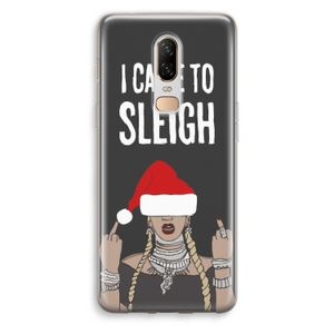 Came To Sleigh: OnePlus 6 Transparant Hoesje