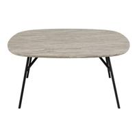 by fonQ Mik Salontafel H 40 x B 90 x D 90 cm - Grijs