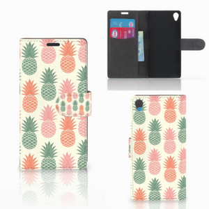 Sony Xperia Z3 Book Cover Ananas