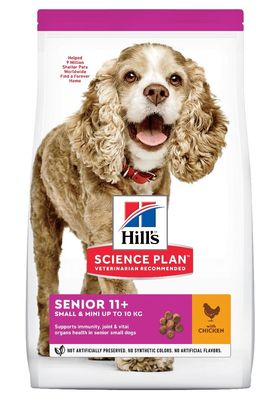 Hill&apos;s Science Plan Hond Senior 11+ Small&Mini Kip 1,5kg