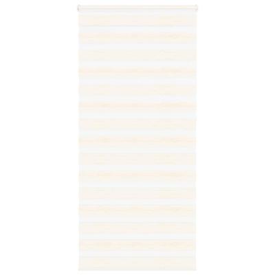 VidaXL Zebra rolgordijn 100x230 cm stofbreedte 95,9 cm marmerbeige