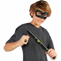 Kostuums voor Kinderen Miraculous: Tales of Ladybug & Cat Noir Transformation Set - Cat Noir 4 Onderdelen Zwart Multicolour