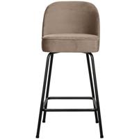 BePureHome Vogue Barkruk H 89 cm - Polyester - Khaki