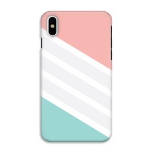 Strepen pastel: iPhone XS Tough Case