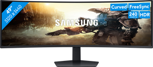 Samsung Odyssey G95C computer monitor 124,5 cm (49") 5120 x 1440 Pixels DWQHD Zwart