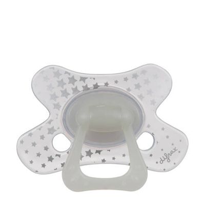 Difrax fopspeen Natural 20+ mdn (2 stuks) Glow in the Dark Difrax fopspeen Natural 20+ mdn (2 stuks) Glow in the Dark