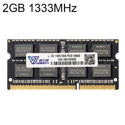 Vaseky 2 GB 1333 MHz PC3-10600 DDR3 PC RAM-geheugenmodule voor Laptop