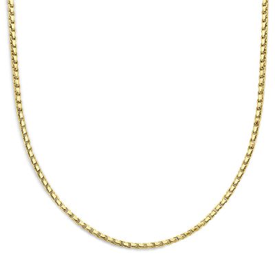 Ketting Ankerschakel geelgoud 3,5 mm 44 cm