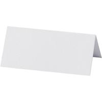 Creativ Company Naamkaarten, afm 9x4 cm, 220 gr, wit, 20 stuk/ 1 doos