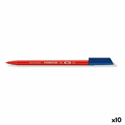 Markeerstiften Staedtler Noris Club Rood (10 Stuks)