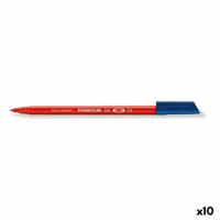 Markeerstiften Staedtler Noris Club Rood (10 Stuks)