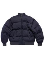 Balenciaga doudoune Harrington en coton - Bleu - thumbnail