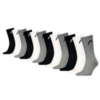 HEAD Sportsokken Training 12-pack Grijs / Wit / Zwart-35/38
