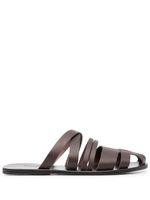 Ancient Greek Sandals sandales Pericles en cuir - Marron - thumbnail