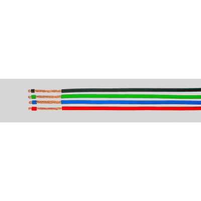 HELU 15601 Enkele ader LiFY 1 x 1 mm² Zwart 100 m