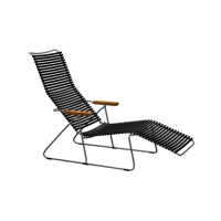 Houe Click Sunlounger ligstoel Black