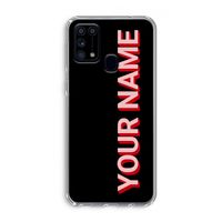 Namecase: Samsung Galaxy M31 Transparant Hoesje