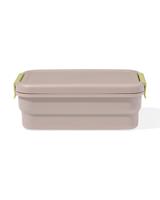 HEMA Lunchbox modulair 12.5x17.5x6.6cm grijs (grijs)