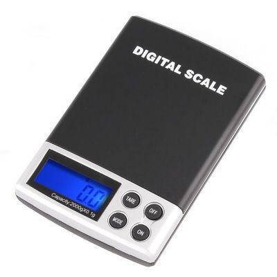 XIB Mini precisie weegschaaltje / keuken weegschaal - 0,1 tot 2000 gram