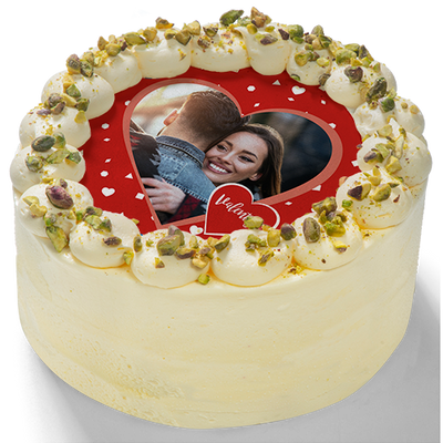 Carrot cake "Valentijnsdag"