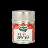 Natural Temptation Five spices blikje natural spices bio 50 Gram