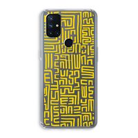 Majorelle Blue Print: OnePlus Nord N10 5G Transparant Hoesje