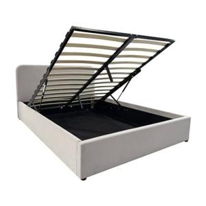 Calicosy - Bed met opbergruimte Livy - 205 cm - Beige