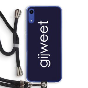 Gijweet: Honor Play 8A Transparant Hoesje met koord