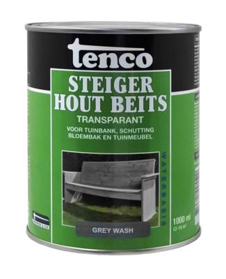 Steigerhoutbeits grey wash 1l verf/beits - Tenco