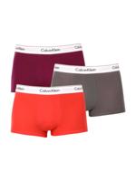 Calvin Klein - 3p Trunk - Cotton Stretch - 6ME, Maat:S
