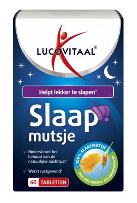 Lucovitaal Voedingssupplementen Slaapmutsje 60Tabletten