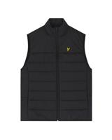 Lyle & Scott Bodywarmer gewatteerd - Jet zwart