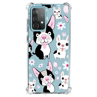 Samsung Galaxy A52 4G/5G Case Anti-shock Hondjes Samsung Galaxy A52 4G/5G Case Anti-shock Hondjes