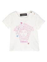 Versace Kids t-shirt à imprimé Medusa - Blanc