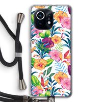 Tropisch 2: Xiaomi Mi 11 Transparant Hoesje met koord