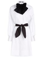 Karl Lagerfeld robe-chemise Huns Pick - Blanc