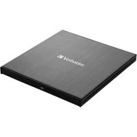 Verbatim External Slimline Externe Blu-ray brander Retail Zwart - thumbnail