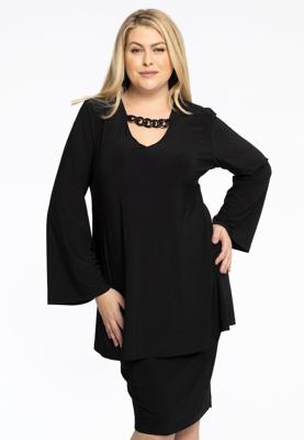 Yoek Tuniek chain | Zwart | Maat 58/60