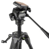 Walimex FW-3970 Tripod 1/4 inch Werkhoogte: 68 - 172 cm Zwart Incl. tas - thumbnail