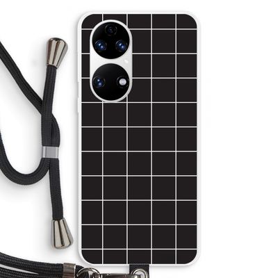 Rooster 2: Huawei P50 Transparant Hoesje met koord