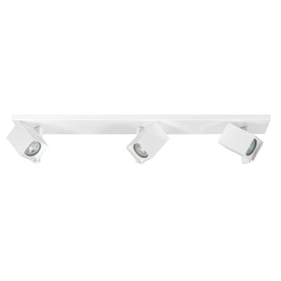Highlight Vierkante opbouwspotOslo wit 3-lichts - S7308.00