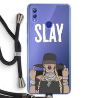 Slay All Day: Honor Note 10 Transparant Hoesje met koord