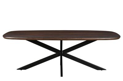 Eettafel Jesper Deens Ovaal Bruin 210cm