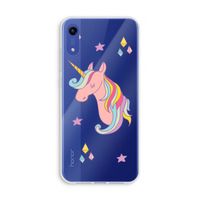 Roze eenhoorn: Honor Play 8A Transparant Hoesje
