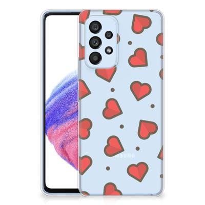 Samsung Galaxy A53 5G | TPU bumper | Hearts