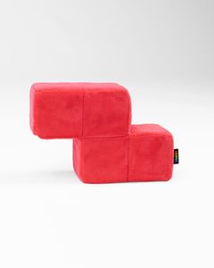 ItemLab Stackable Plush Collectible Block Z red Decoratief kussen