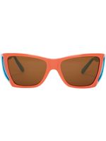 JW Anderson x Persol lunettes de soleil à monture large - Orange