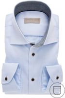 John Miller Heren Overhemd Lichtblauw Widespread Modern Fit - thumbnail