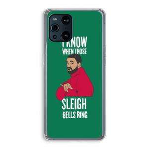 Sleigh Bells Ring: Oppo Find X3 Transparant Hoesje